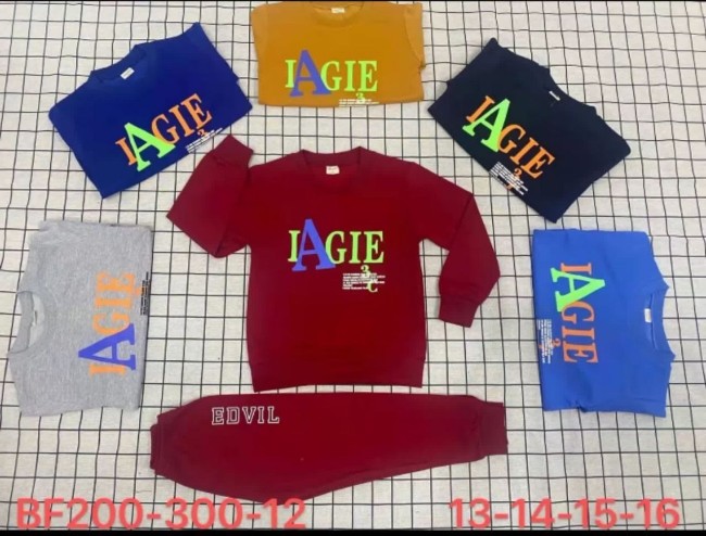 ست بلوز و شلوار پسرانه طرح انگلیسی 