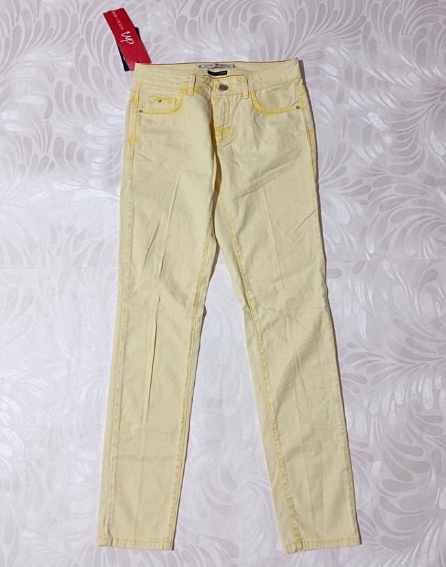 شلوار جین رنگی نوجوان دخترانه برند اروپایی 