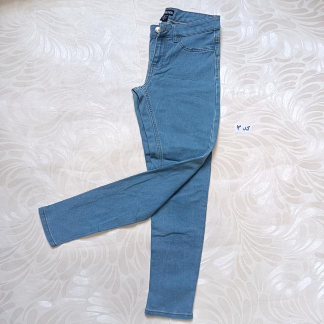شلوار جین آبی  روشن برند Upto Fation المان 2205415
