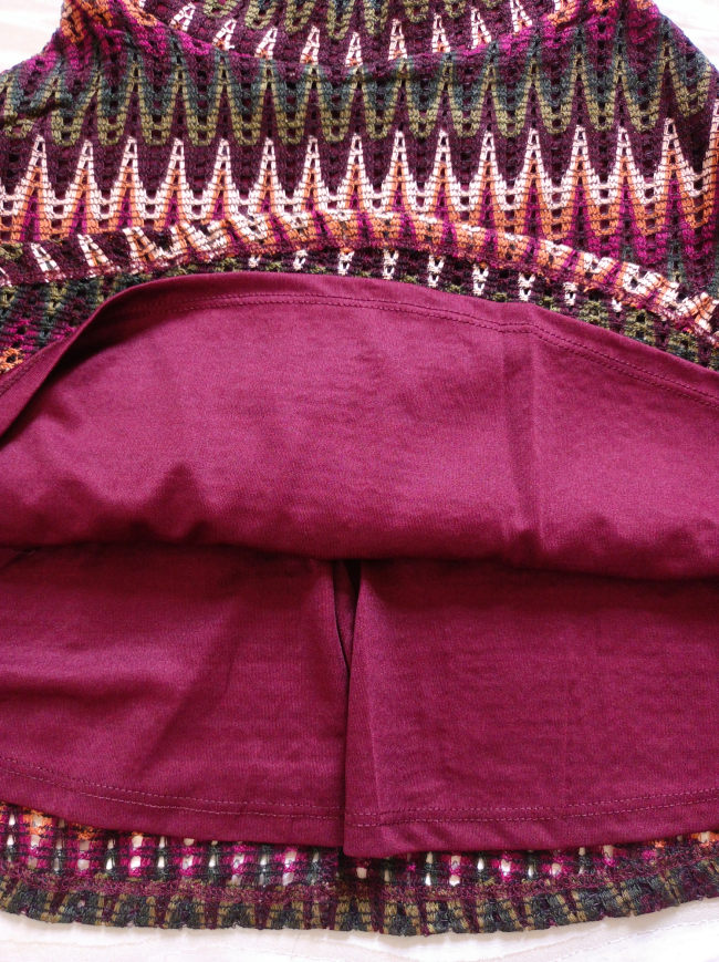 دامن زنانه برند مانگو طرح 7635 