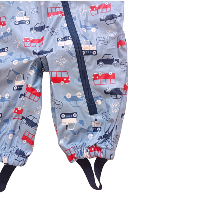 سرهمی بارانی کودک برند لو‍‍‍پیلو طرح ماشین 