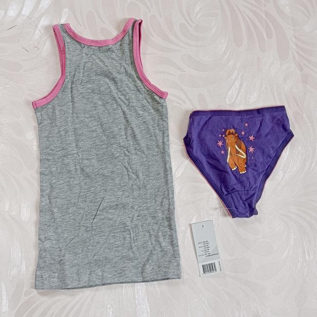 ست تاپ و شورت دخترانه برند اروپایی 