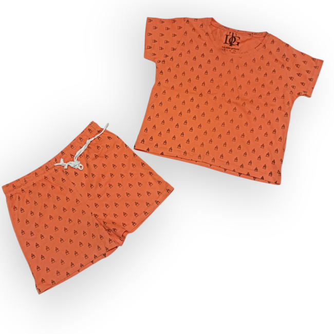 ست کراپ و شورتک زنانه وارداتی 